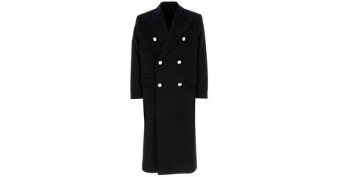 Prada Cappotto in Black for Men .